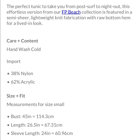 Free People beach Naomi Tunic - Picture 3 of 3